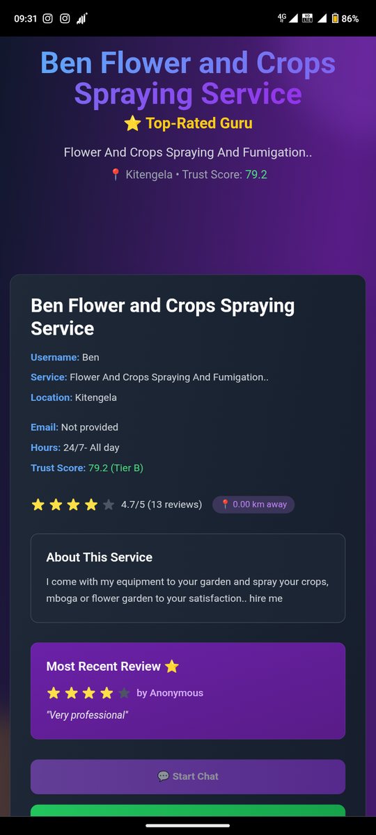 Ben Flower and Crops Spraying Service gallery 1